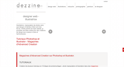 Desktop Screenshot of dezzine.com